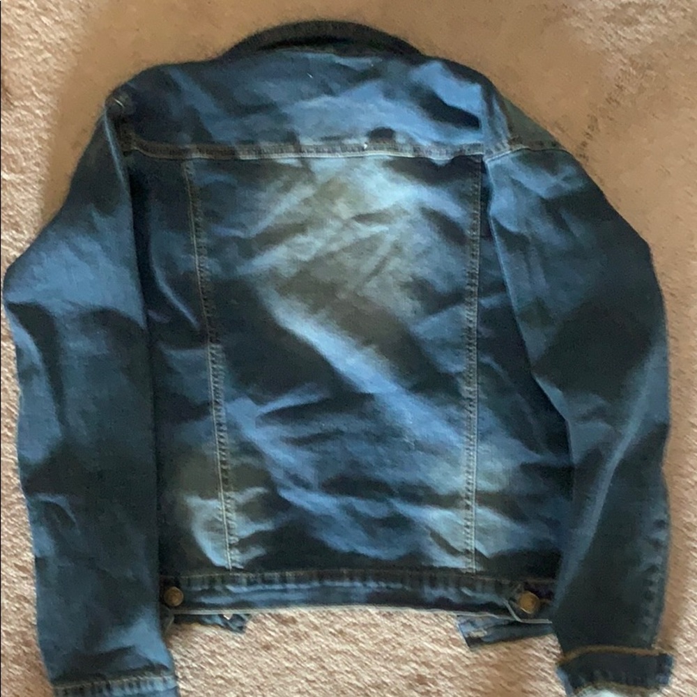 VICI Madonna Denim Jean Jacket Dark Small S - Picture 4 of 4